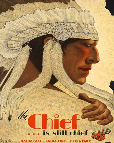 This is an image of Prints & Posters of Chief...is Still Chief 204164