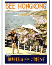 This is an image of Prints & Posters of See Hong Kong Riviera of the Orient 204171