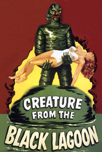 This is an image of Prints & Posters of The Creature from the Black Lagoon 204221