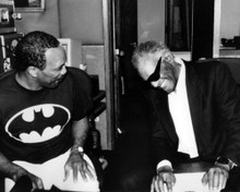 This is an image of Prints & Posters of Ray Charles and Quincy Jones 107174