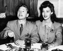 This is an image of Prints & Posters of Mickey Rooney & Ava Gardner 107074