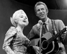This is an image of Prints & Posters of Dolly Parton and Porter Waggoner 107304