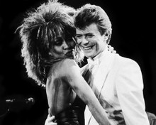 This is an image of Prints & Posters of Tina Turner and David Bowie 107308