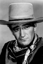 John Wayne in classic western wear circa 1940's 8x12 inch real photo