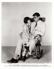To Kill A Mockingbird 8x12 inch photo Gregory Peck with Mary Badham in chair