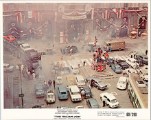The Italian Job 1969 movie Turin city center comes to a halt 8x12 inch photo