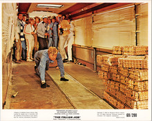 The Italian Job 1969 movie final scene Michael Caine reaches for gold 8x12 photo