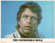 The Incredible Hulk TV series 8x12 inch photo Bill Bixby turns into the Hulk