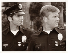 Adam-12 1970's TV police series Martin Milner Knt McCord in uniform 8x12 photo