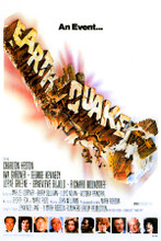 Earthquake movie poster artwork Charlton Heston Victoria Principal 8x12 photo