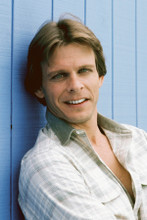 Marc Singer smiling portrait from 1980's V sci-fi series 8x12 inch real photo