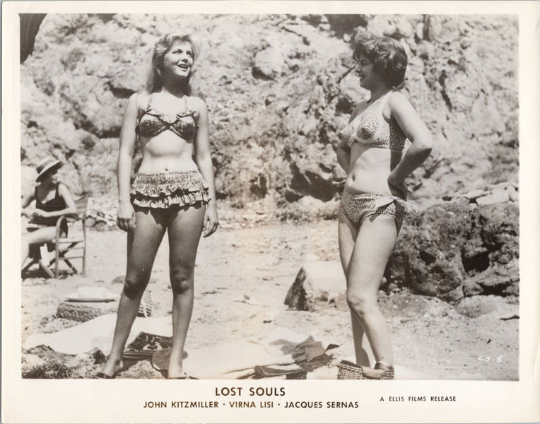 Virna Lisi in bikini on beach 1959 Lost Souls movie 5x7 inch photo -  Moviemarket