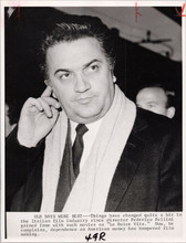 Federico Fellini Italian legendary director 5x7 inch press photo