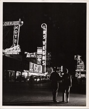 Las Vegas downtown 1950's street scene Las Vegas Club Monte Carlo 5x7 photo