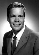 Doug McClure young studio portrait in suit and tie smiling 5x7 inch photo