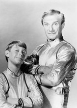 Lost in Space Billy Mumy Jonathan Harris in space suits 5x7 inch photo