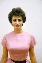 Sophia Loren vintage 4x6 inch real photo #345818