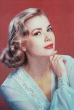 Grace Kelly vintage 4x6 inch real photo #349827