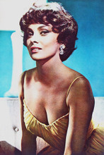 Gina Lollobrigida vintage 4x6 inch real photo #362915