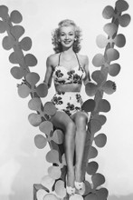 Betty Grable vintage 4x6 inch real photo #448879