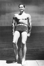 Errol Flynn vintage 4x6 inch real photo #453269