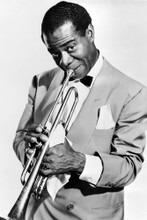 Louis Armstrong vintage 4x6 inch real photo #462766