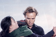 One-Eyed Jacks, Marlon Brando carries Pina Pellicer 4x6 photo