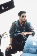 Top Gun, Tom Cruise as Maverick getting in his jet 4x6 photo