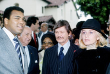 Muhammad Ali Charles Bronson & Jill Ireland candid circa mid 1970's 4x6 photo