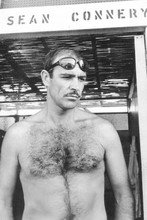 Sean Connery, Stunning and rare bare-chested pose circa early 70's 4x6 photo