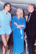 Goldfinger, Sean Connery Shirley Eaton on set with Ian Fleming 4x6 photo