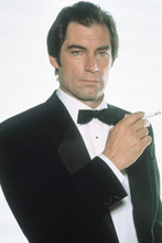 Licence To Kill, Timothy Dalton in tuxedo holding cigarette 4x6 photo