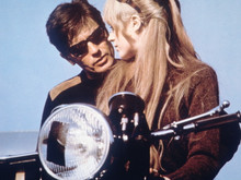 Girl On A Motorcycle, Marianne Faithfull Alain Delon 4x6 photograph