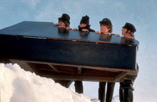 The Beatles, Superb quality photo on set of Help! 4x6 photo