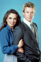 Falcon Crest, Great portrait pose of Ana-Alicia and Billy Moses 4x6 photo