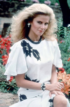 Laura Johnson, Lovely pose on the set of Falcon Crest TV show 4x6 photo