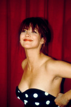 Sophie Marceau, smiling pose in off-shoulder gown 4x6 photo