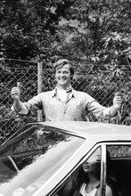 The Persuaders, Roger does thumbs up by his Aston 4x6 photo