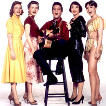 King Creole '58 Elvis Presley Carolyn Jones Dolores Hart Jan Shepard 12x12 photo