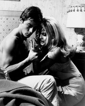 Once a Thief Ann-Margret Alain Delon bare chested on bed 12x18  Poster