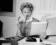 Lucille Ball rare 1960's in her dressing room reading script 12x18  Poster
