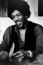 Jimi Hendrix always cool smiling pose 12x18  Poster