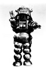 Forbidden Planet Robby the Robot full length saluting 12x18  Poster