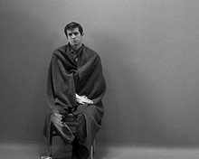 Psycho Anthony Perkins final scene wrapped in blanket 12x18  Poster