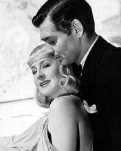 Clark Gable embracing blonde actress 12x18  Poster