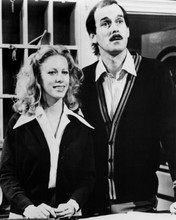 Fawlty Towers Connie Booth John Cleese side by side 12x18  Poster