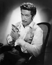 Richard Boone holding gun in Have Gun - Will Travel 12x18  Poster