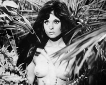 Tarzana Franca Polesello topless in jungle 12x18  Poster