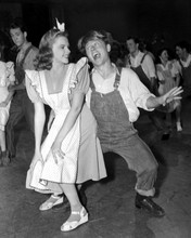 Babes on Broadway Judy Garland Mickey Rooney doing dance number 12x18  Poster