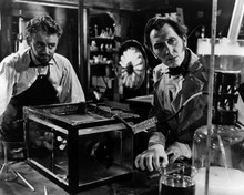 The Revenge of Frankenstein Peter Cushing Francis Matthews lab 12x18  Poster